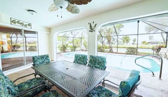 Three Bedroom home with heated pool!