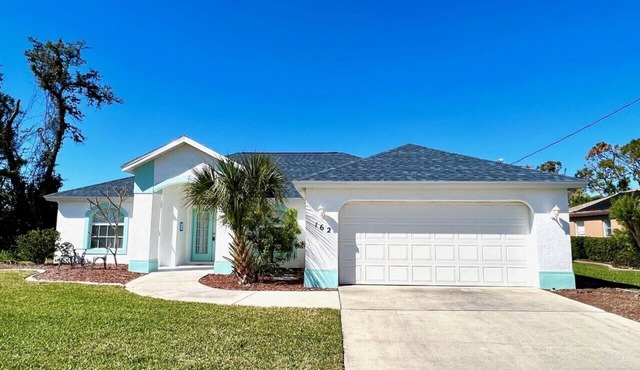 Three bedroom, three bathroom home located on a golf course in Rotonda West.