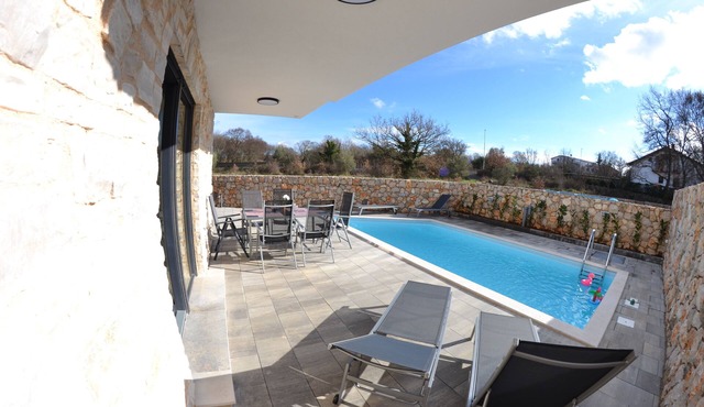 Three bedroom villa with pool