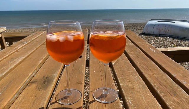 Three bedrooms Beach house on a private beach