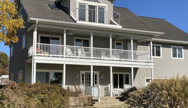 Three Decks overlook Marina basin and views of the Chesapeake and Eastern Bays
