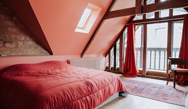 Three floors of a listed 17th-century town house