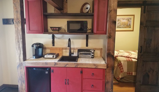 Three Forks Saddlery's "Cowboy Cabin"