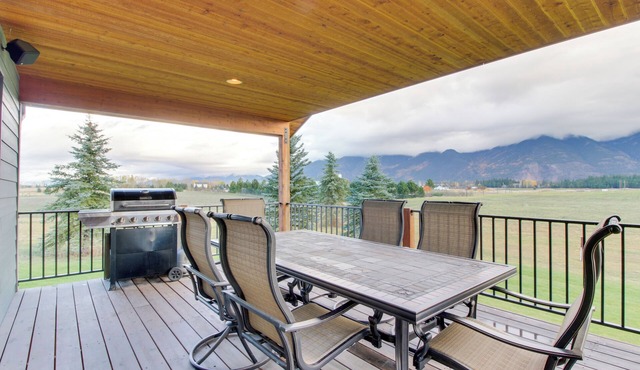 Three-Level Mountain View Home with Gourmet Kitchen & Game Room on 5 acres