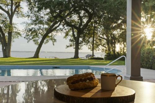 Three Oaks Manor Pool Riverfront Weddings-Events