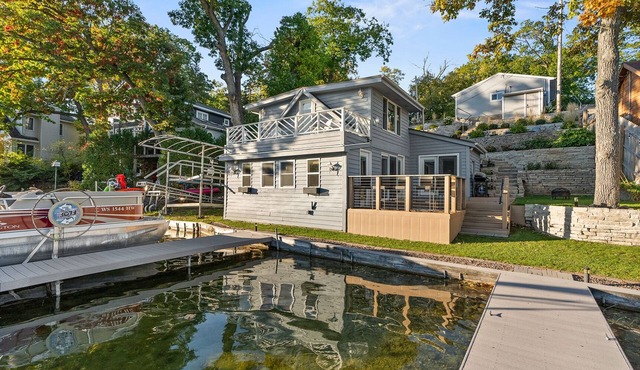 Three steps away from the water on beautiful Okauchee Lake!