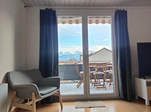 Thun Mountain View Stay – Central & Quiet