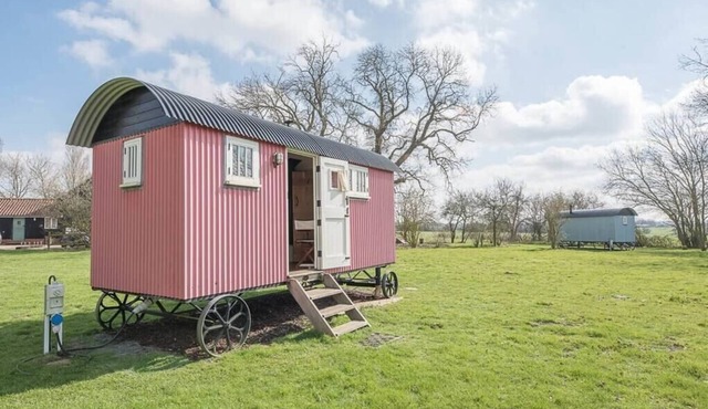 Thyme Shepherds Hut at Boundary Farm, Framlingham