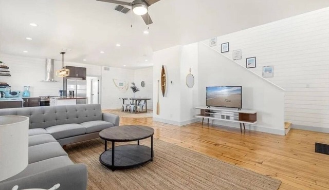 Tickled pink home with an ocean view