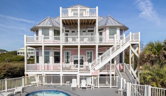 Tickled Pink, Oceanfront Home in Emerald Isle, NC!