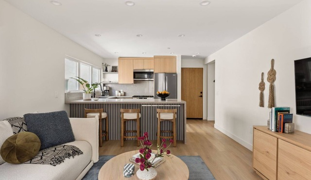 Tide House - Unit B | Modern Seaside 1BD w Parking