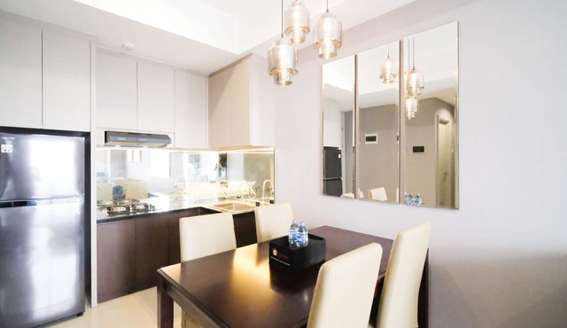 Tidy And Spacious 2Br At Grand Sungkono Lagoon Apartment