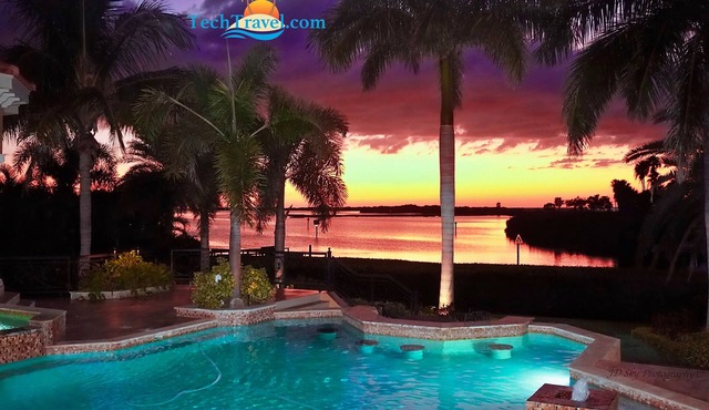 Tierra Verde - St. Petersburg Waterfront Mansion Estate - Pool - Boat Dock