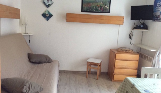 TIGNES VAL CLARET STUDIO SEPARATE CABIN RESIDENCE LE BORSAT