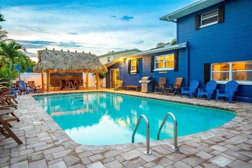 TIKI BLUE-Fun for Big Groups-Near Beach, Hot Tub, Heated Pool