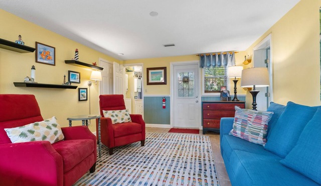 Tiki Hut in tropical paradise