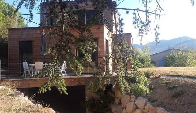 Timber-frame house in the VERCORS PARK