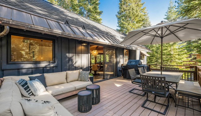 Timber Grove at Tahoe Park - Gorgeous 4BR Cabin - HOA, Pets OK, Near Lake