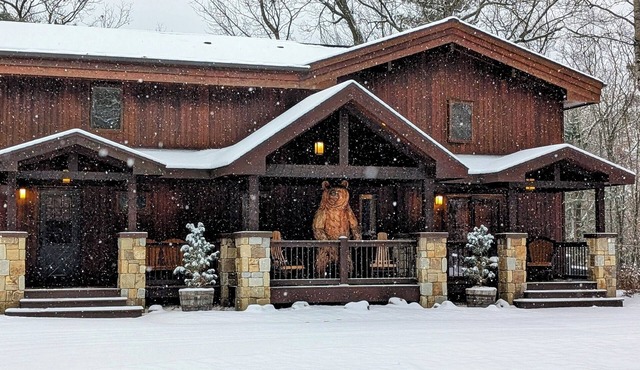 Timber Lodge Retreat on Private Road Lake