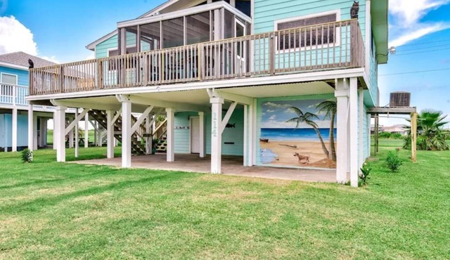 Time well wasted.A relaxing and family friendly beach home