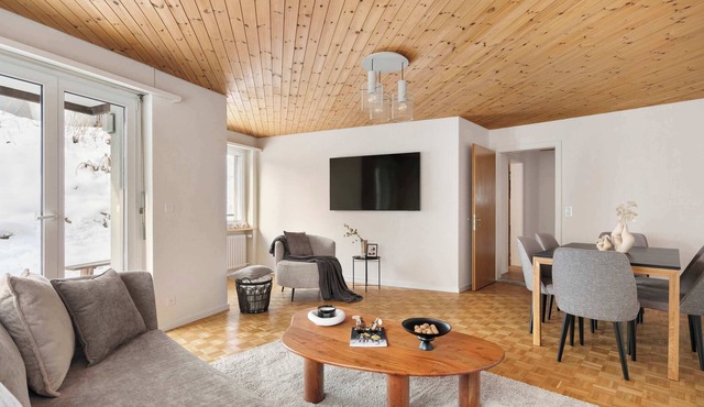 Timeless Alpine Stay, Terrace, Central Davos