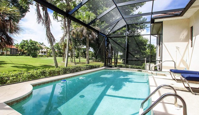Tin Cup - Beachview Estates home with pool on golf course