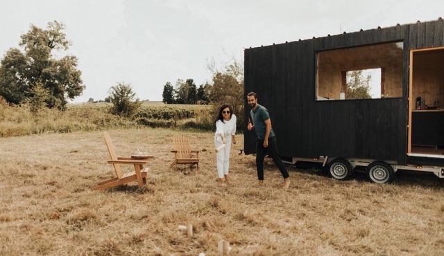 Tiny House in the heart of an organic Saint Emilion vineyard