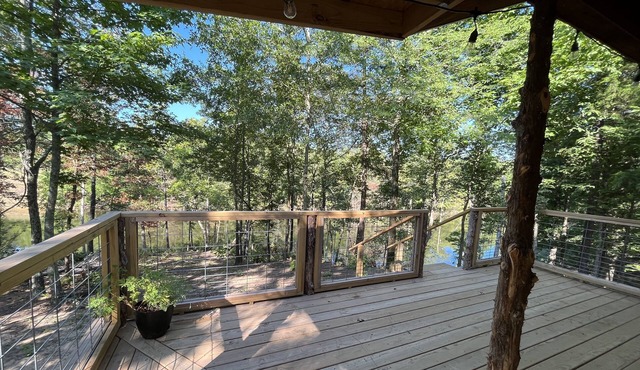 Tiny Cabin. Come here to unplug & relax on the pond.