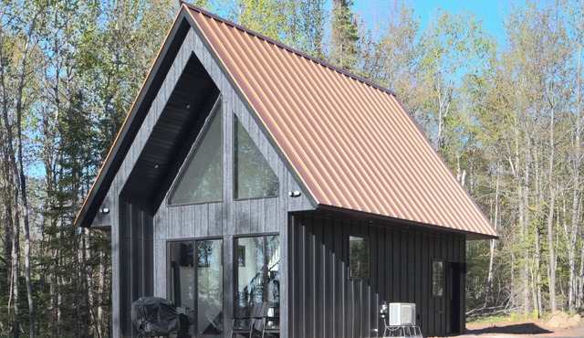 Tiny Cabin on Lake Superior | Herbster Bark Point