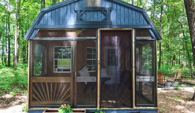 Tiny Cabin with beautiful country views. Pet friendly!