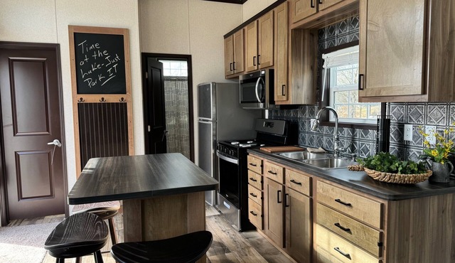 Tiny Home on Bair Lake - at Shady Point Campground