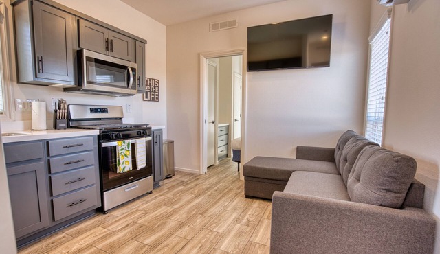 Tiny Home Sleeps 4 at Luxury RV Resort