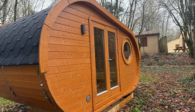 Tiny Home “Unique Accommodation for 3” with Shared Pool, Private Terrace & Wi-Fi