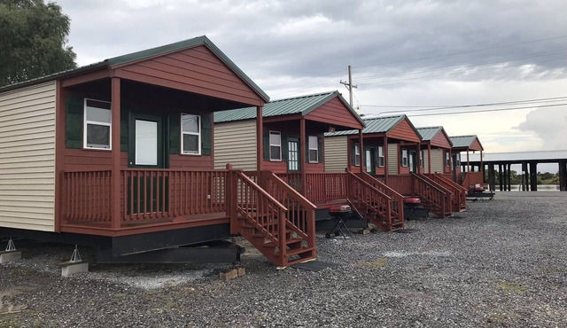 Tiny House & Boat docking "Delacroix Island, Louisiana"