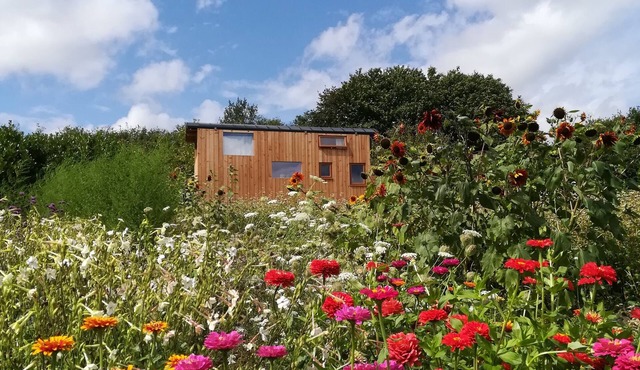 Tiny house close to the Sea & Ocean (20 min.) on an organic agro-ecologic farm.