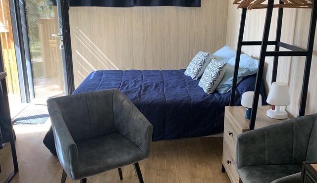 Tiny House. La chambre des oliviers