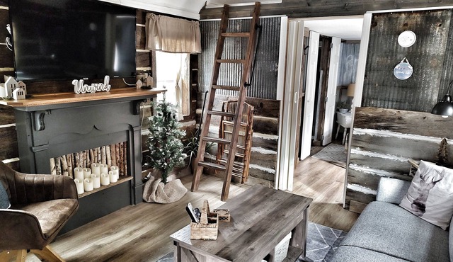 Tiny House near Kentucky Lake, Wifi, Kayaks, Fire Pit🔥Dog-Friendly🐶Porch Swing