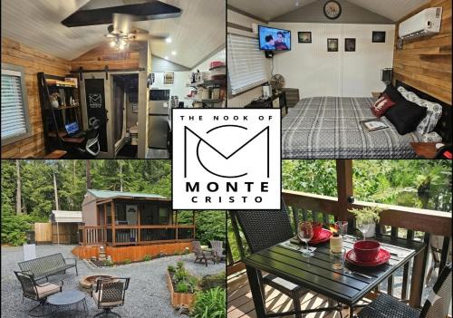 Tiny House off Mtn Loop Hwy on shared lot - Wifi, EV Plug-in, and fire pit