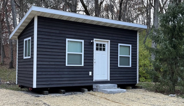Tiny house on a horse farm.