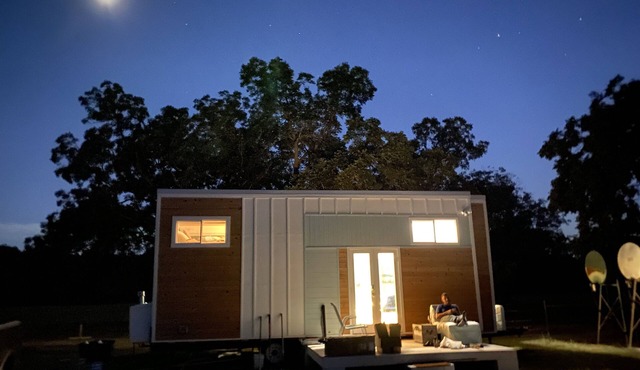 Tiny House on Busy Working Farm