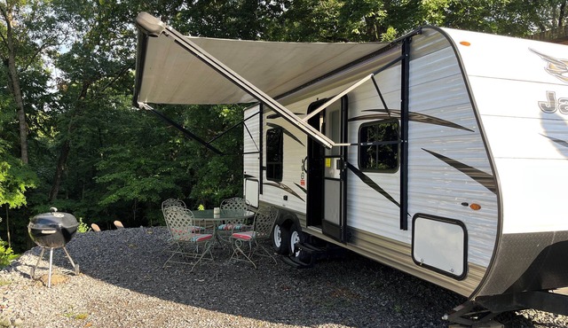 Tiny house on wheels - camping