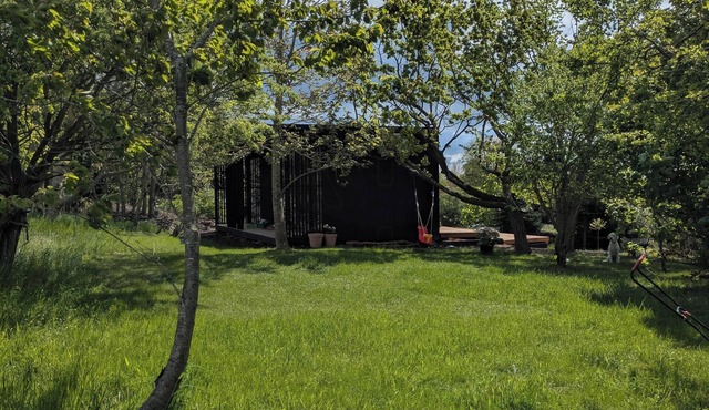 Tiny house overlooking nature