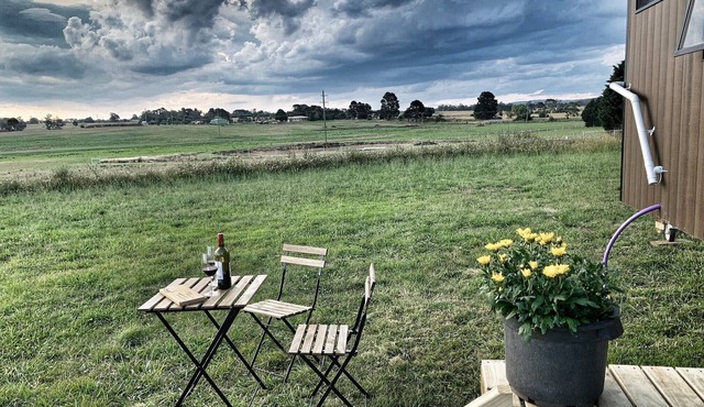 Tiny house with acres of views.