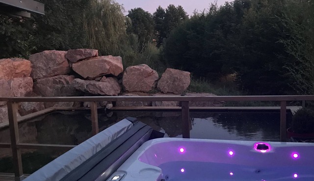 Tiny house with private spa