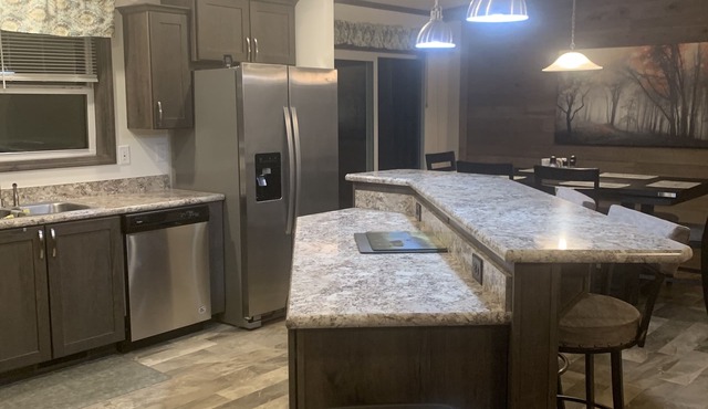 Tiny’s Retirement Home near the trails