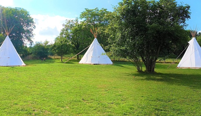 Tipi Indien - 4 Pers. max - Le Couche T'art - Haute Marne - Pisseloup