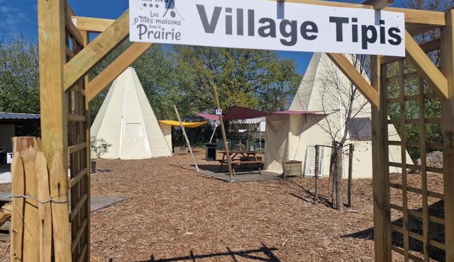 Tipi Les P'tites Maisons dans la Prairie