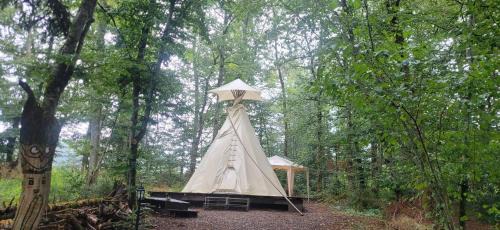 TIPIsche trekkershut - Camping Le Soustran