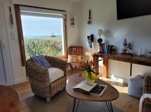 Tipoz'Immo - Le Cocon accès direct plage - chambre vue mer - animaux bienvenus - wifi inclus - linge inclus et lits faits - proche des commerces et des attractions touristiques