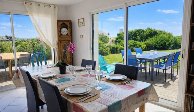 Tipoz'Immo Les Coquillages - Sea view and access on foot to the GR34 - Pets welcome